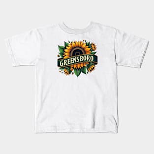 Greensboro Sunflower Kids T-Shirt